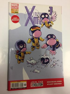 i nuovissimi x-men marvel now 1- 2- 3