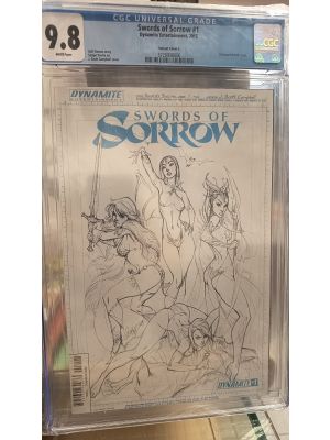 Swords of Sorrow #1 variant J. Scott Campbel CGC 9.8