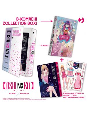 Oshi no Ko B-Komachi Collection Box (Vol. 14 + Romanzo) – Ruby Hoshino Fan Pack