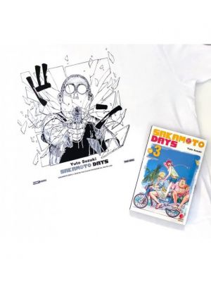 Sakamoto Days 3 - VARIANT CON T-SHIRT taglia L