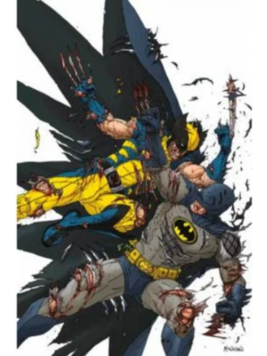 DEADPOOL/BATMAN VOL.1 - INCENTIVE FOIL VARIANT WOLVERINE & BATMAN DI MCNIVEN 