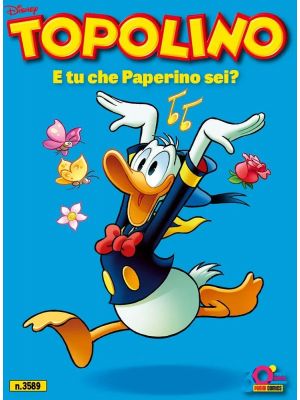 TOPOLINO 3589 - COVER PAPERINO FELICE